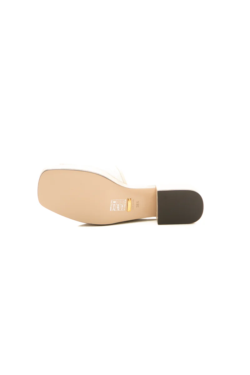 Malaga Kid Platform Mule Sandals - Size 38.5 - Image 4