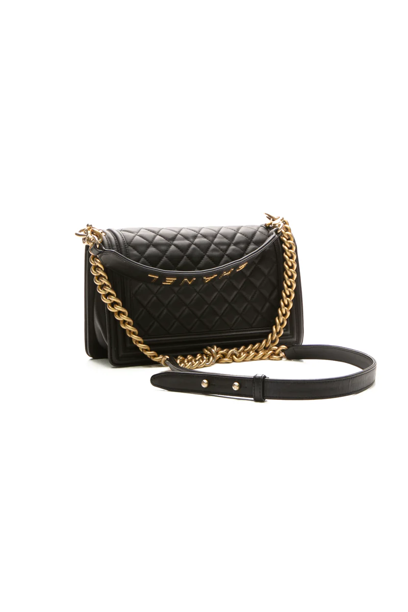 Top Handle Medium Boy Bag - Image 3