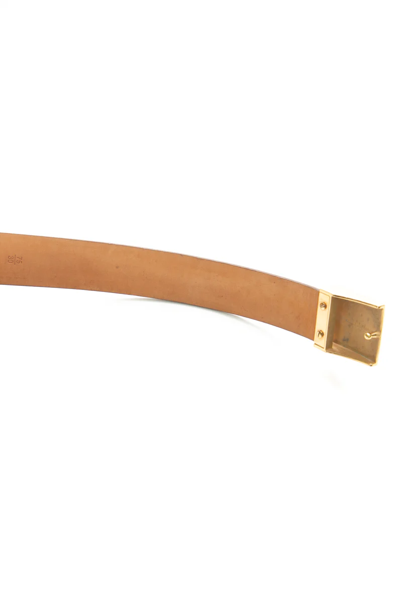 Vintage Ceinture Carre Belt - Size 30 - Image 7